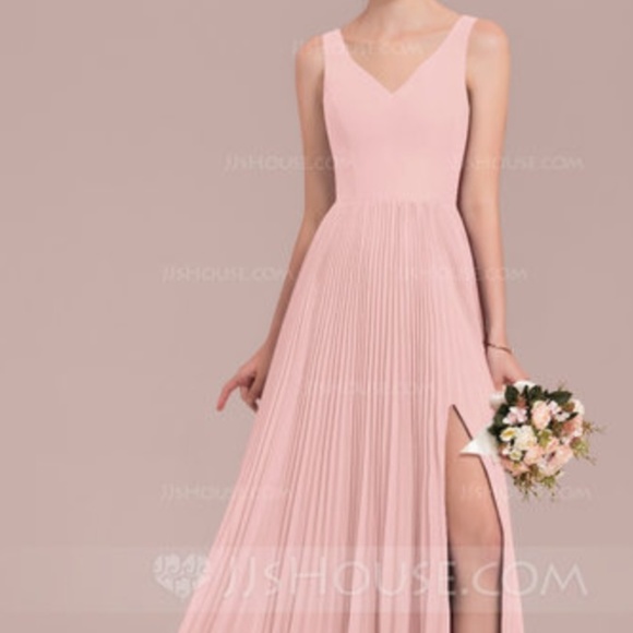 jjshouse pink bridesmaid dresses